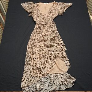 Polka Dot Wrap Dress